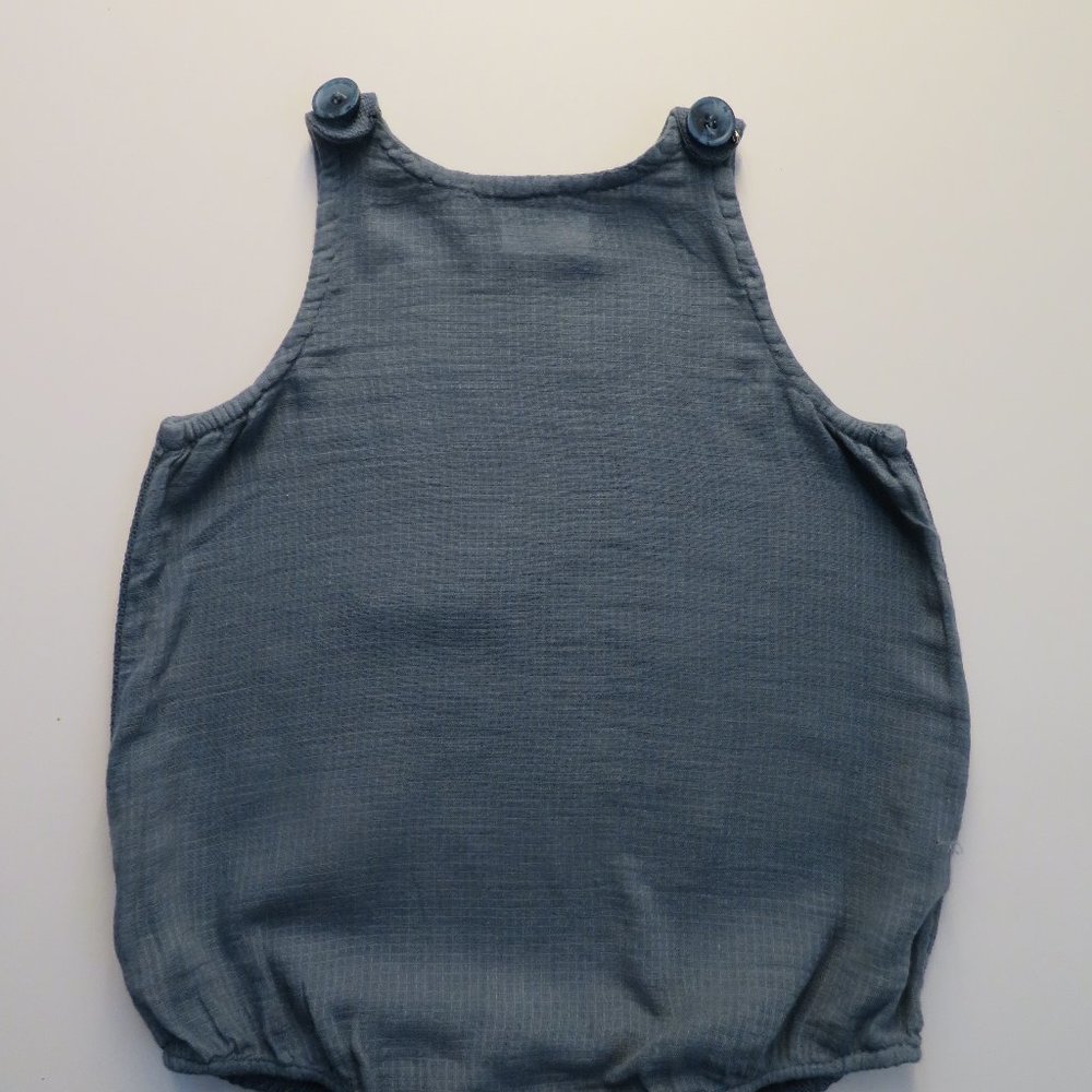 Violeta & Federico romper teal blue romper